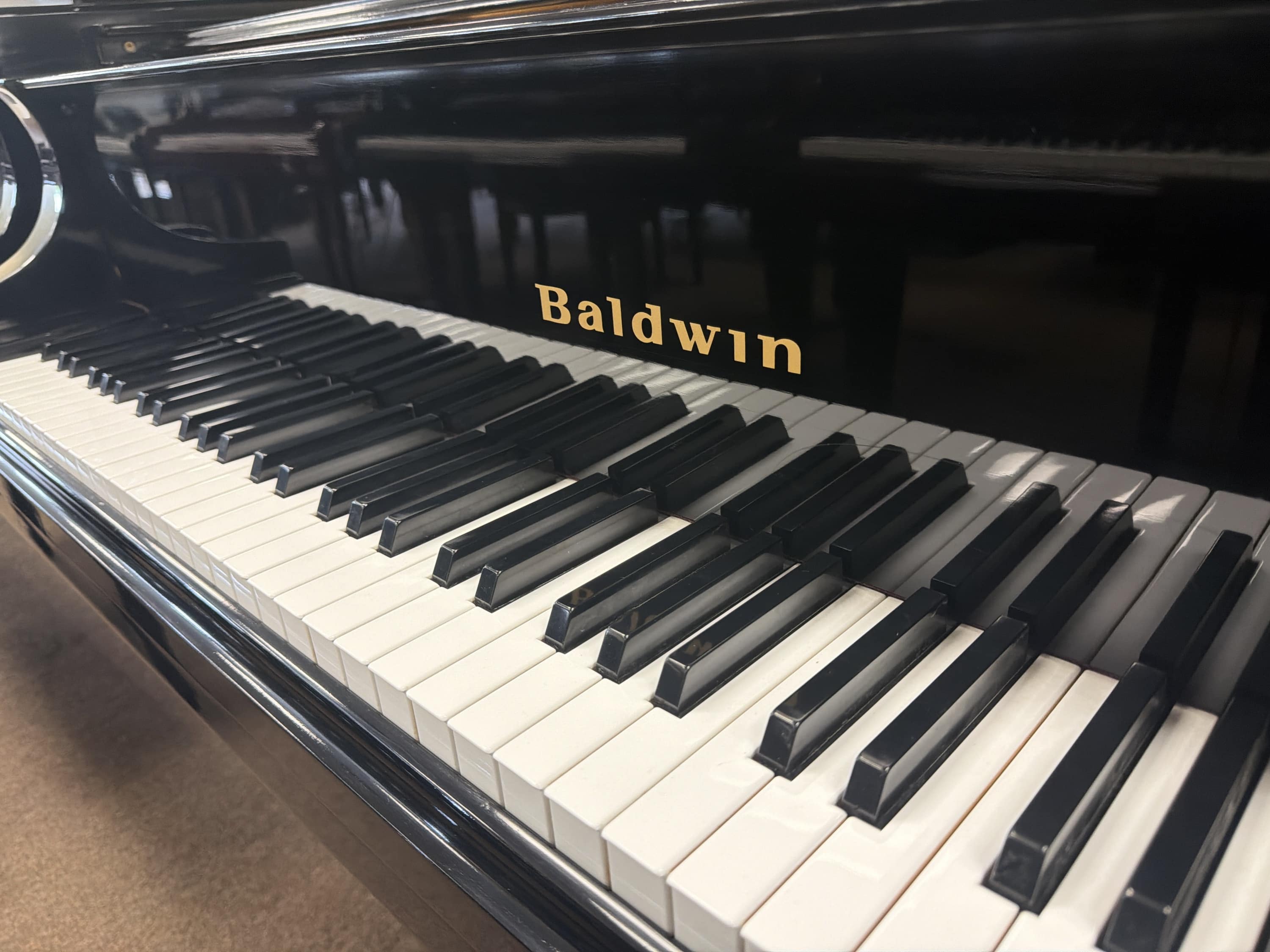 Baldwin M 5'2" Baby Grand ebony polish - Image 2