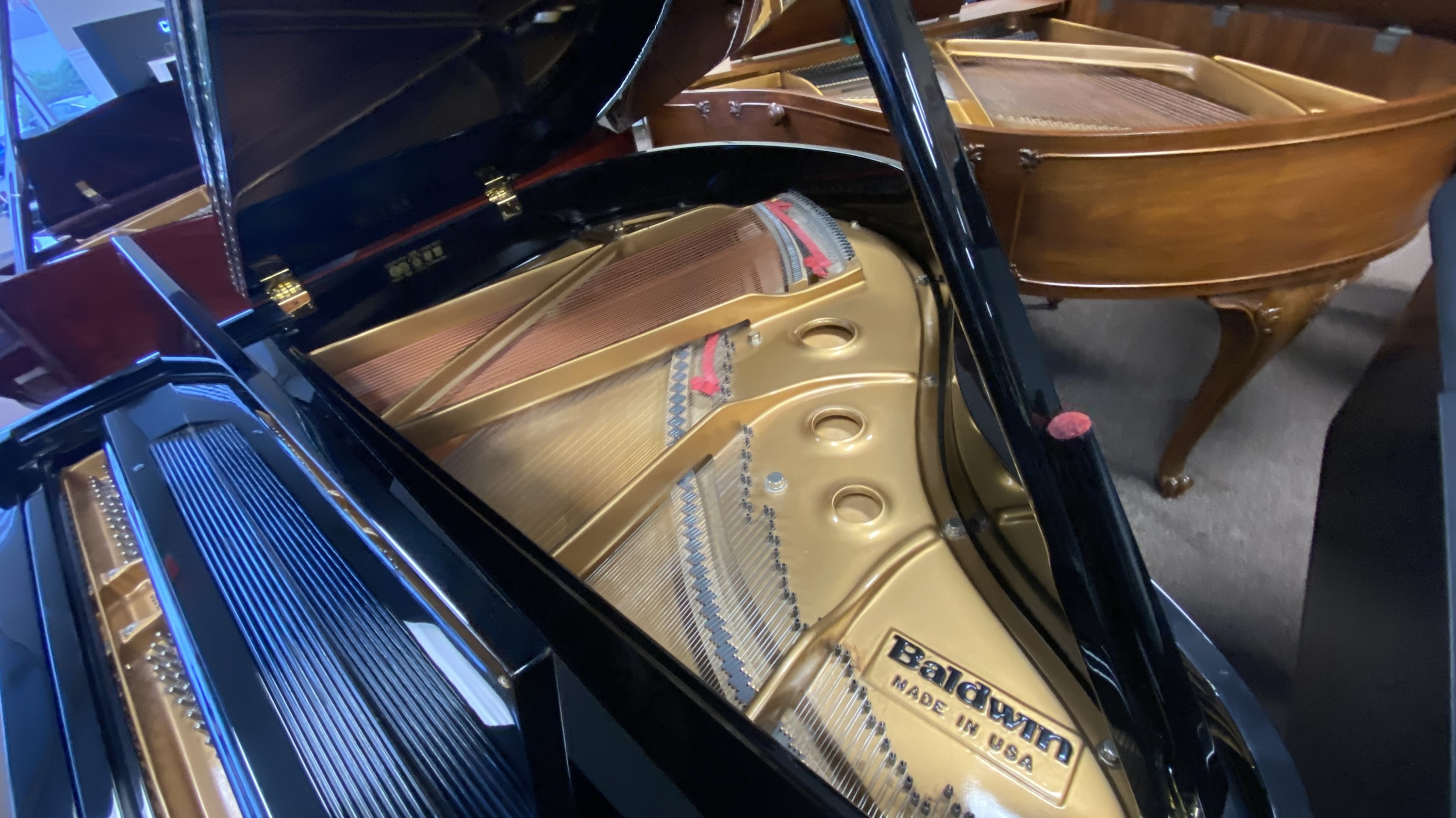 Baldwin M 5'2" Baby Grand ebony polish - Image 2