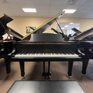 front of Yamaha C2 baby grand piano