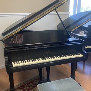 Steinway M Baby Grand Piano Ebony Satin