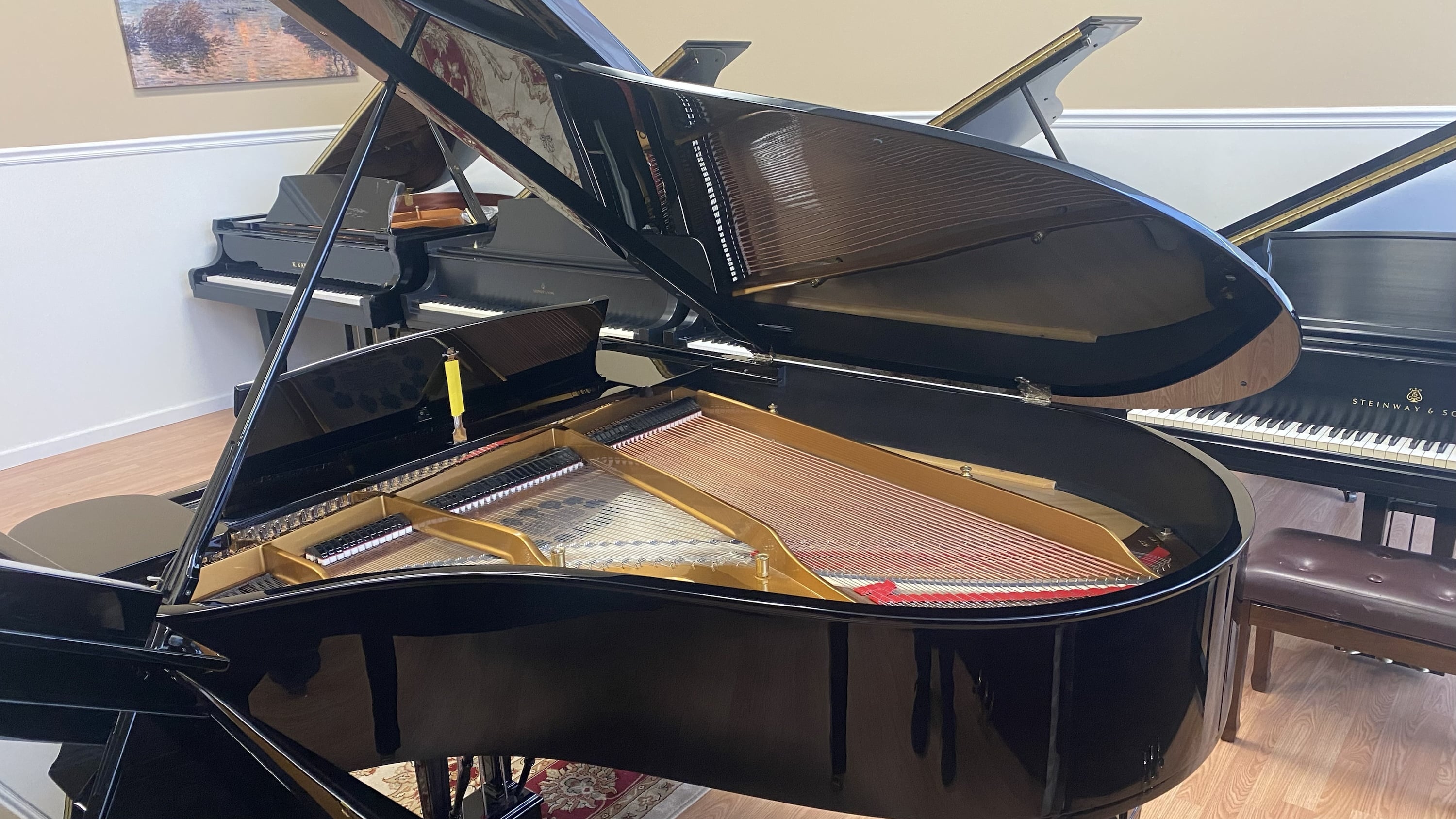 Steinway O Grand Piano ebony polish - Image 2
