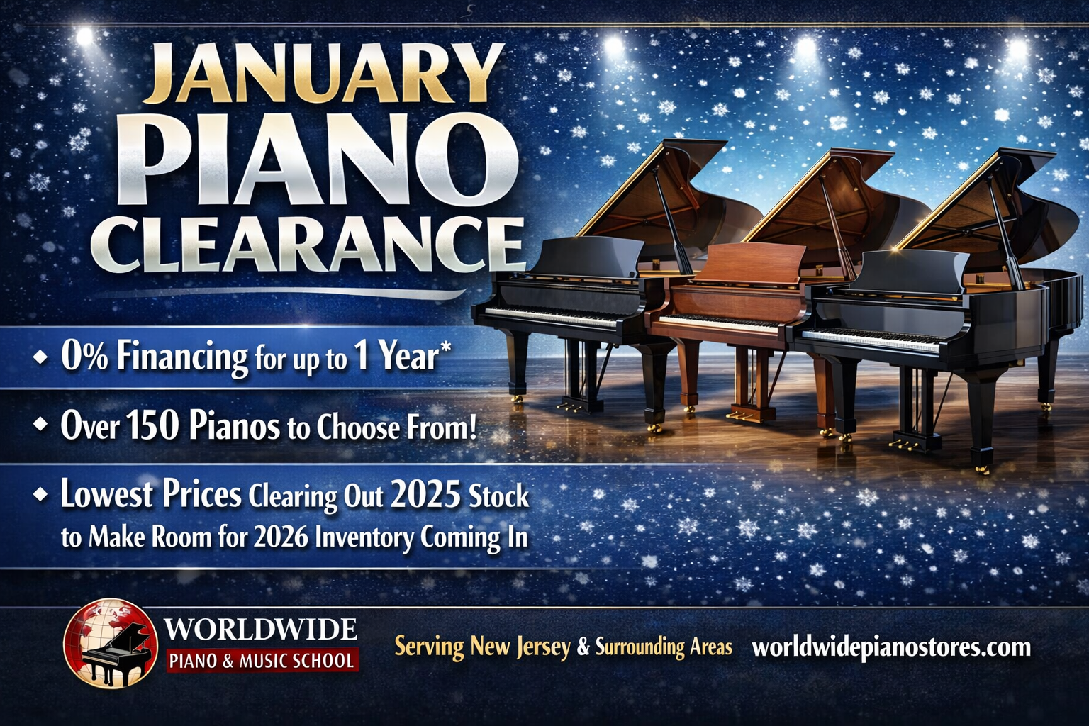 Big Piano sale