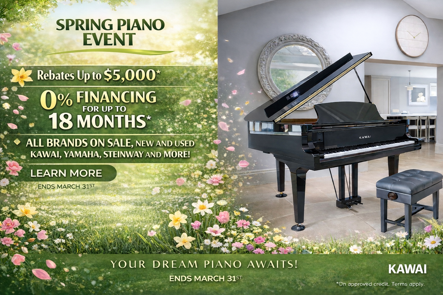 Spring Piano Sale