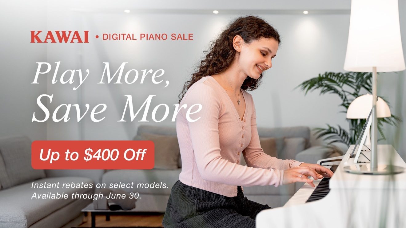 Digital Piano Sale Event with Rebates
