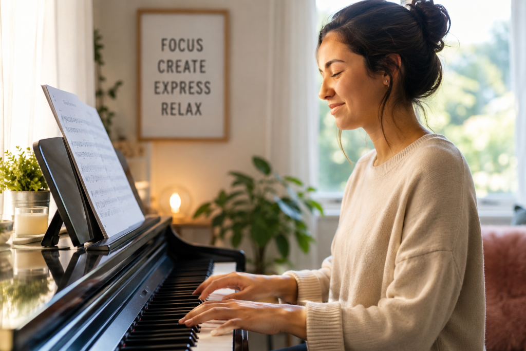 Music and Mental Health: Why Learning Piano Is Good for the Mind