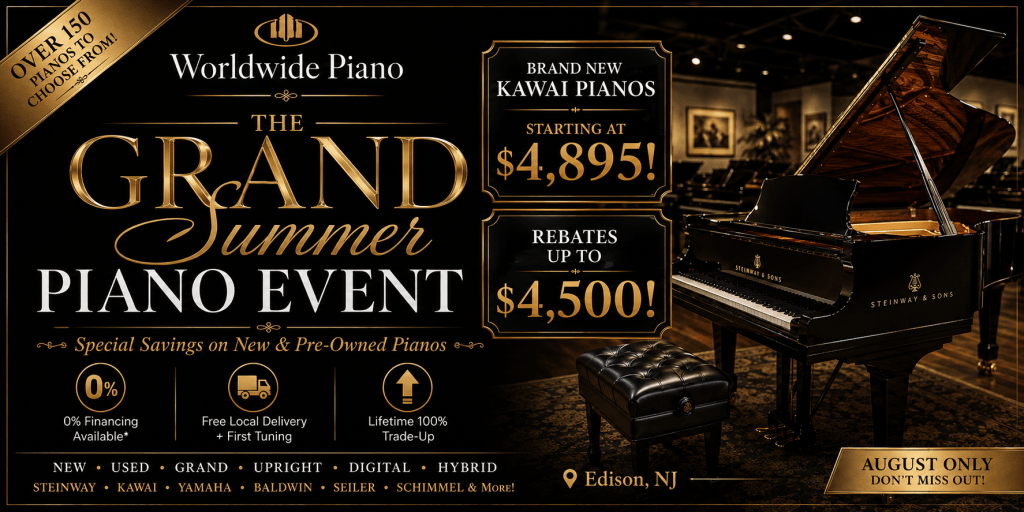 August Piano Sale